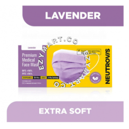 NEUTROVIS Premium Medical Face Mask Lavender Purple 50s