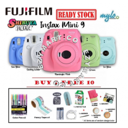 Fujifilm Instax Mini 9 Shibuya / Marble Special Edition Package