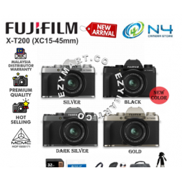 FUJIFILM XT200/X-T200 with Lens XC15-45mm Package[PRE ORDER] [ ETA DATE : 10-4-2021 ]